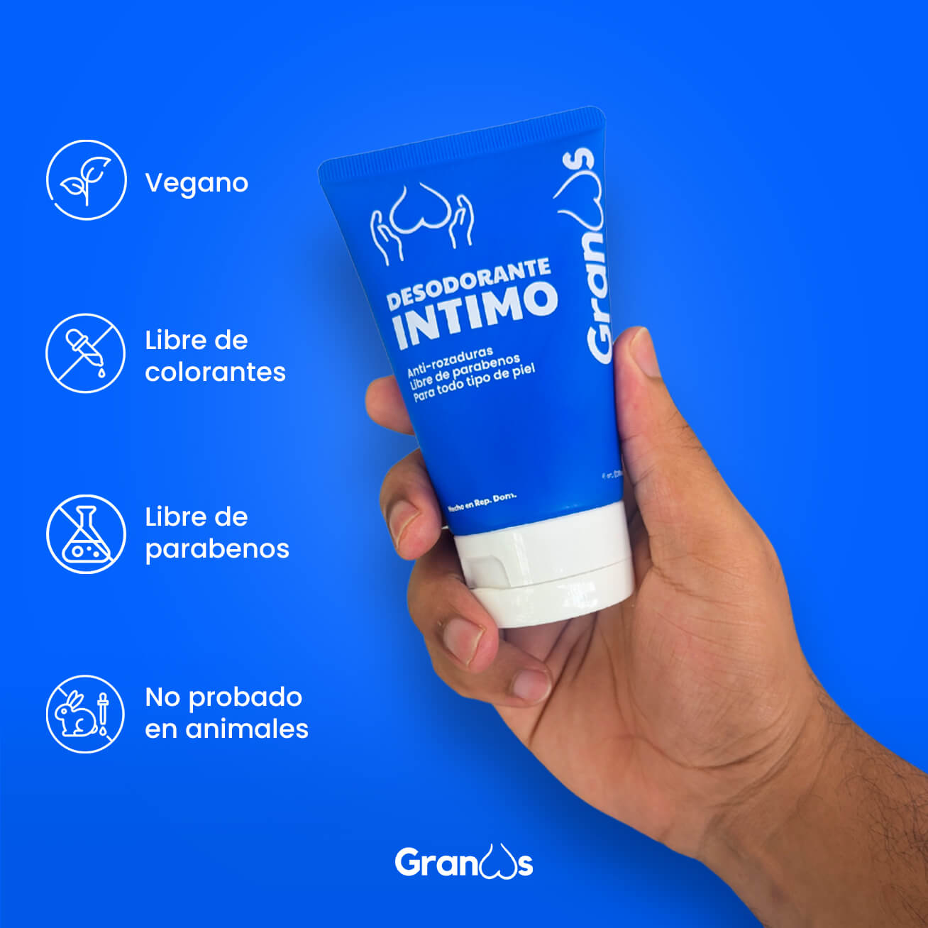 Desodorante Íntimo Masculino - Granoos™